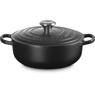 Le Creuset Sauteuse 24 cm schwarz