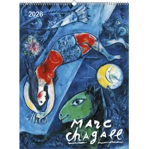 ALPHA EDITION GmbH & Co. KG Kunstkalender Marc Chagall 2026 Weiß