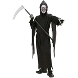 W WIDMANN MILANO Party Fashion - Kinderkostüm Sensenmann, Kostümset Grim Reaper, Faschingskostüme, Halloween