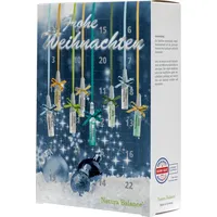Natura Balance Adventskalender Kosmetik 24 Ampullen Hyaluron Pflege 8 Sorten Serum Kalender Hyaluronsäure Collagen Vitamin C Weihnachtsgeschenk
