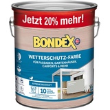 Bondex Wetterschutzfarbe Achatgrau 3 L