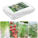 WEXFFU Gemüsenetz Garten, 3 x15M Obstbaumnetz Vogelnetze Vogelschutznetz, Insektenschutznetz Gartennetz Feinmaschig, Insektennetz Garten Pflanzenschutznetz Schützen Pflanzen Gemüse Obst Blumen
