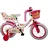 14" RH 23 cm weiß/pink Rücktrittbremse