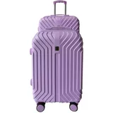 NTK-Collection Mabell Koffer-Set 2-tlg. lila/4 rollen