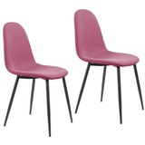 Hti-Living HTI-Living, Stühle, Esszimmerstuhl 2er Set Savannah Pink