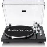 Lenco LBT-215BK (Manuell), Plattenspieler Schwarz