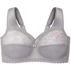 GLAMORISE Original MagicLift-Stütz-BH - Grau 125F Damen 