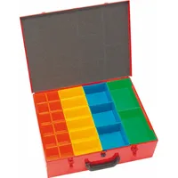 HM Müllner MÜLLNERSortimentkofferStahlblech440x330x130mmmit46Einsätzen1StückSK646