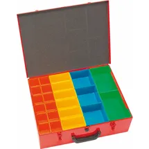 HM Müllner MÜLLNERSortimentkofferStahlblech440x330x130mmmit46Einsätzen1StückSK646