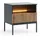 Feldmann-Wohnen Nachtschrank Sento 54 x 39 x 56 cm Schwarz