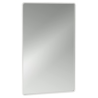 ZONE Denmark Rim Wandspiegel, 44 x 2,5 cm, weiß
