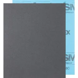 wasserfester Papier Schleifbogen 230x280mm BP W SiC150 für Lackbearbeitung