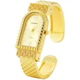 CANSNOW Spangenuhr Damen – Römische Anmut Gold-Gold | Damen Uhr | Damen Uhren | Damen Armbanduhr | Frauen Uhren | Damenuhr Gold | Goldene Uhr Damen | Uhr Gold Damen | Damen Uhr Gold (Gold-Gold)