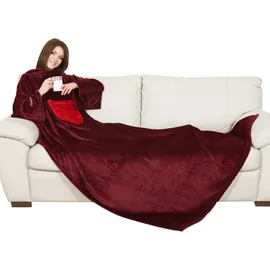 Kanguru Kuscheldecke 210 x 140 cm Rot