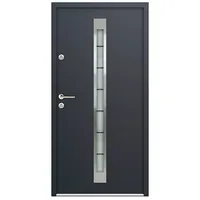 FM Türen Nebeneingangstür ATU68-520  (100 x 207 cm, DIN Anschlag: Links, Anthrazit)