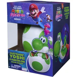 Spin Master Hatchin' Yoshi Interaktive Spielfigur im Ei mit Sound- und Bewegungseffekten