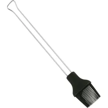Metaltex Silikonpinsel schwarz 29 x 5 cm