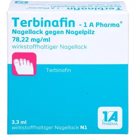 1 A Pharma Terbinafin - 1 A Pharma Nagellack gegen Nagelpilz 3,3 ml