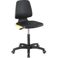 Magni Stuhl Labsit 2 orange Integr.Schaum,m.Rollen