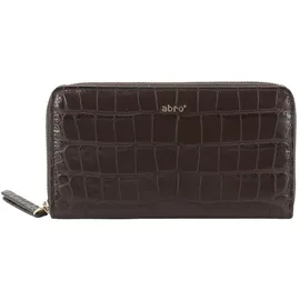 ABRO Cocco Mondial Geldbörse Damen dunkelbraun