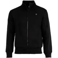 G-Star Herren Sweatjacke - Track Jacker, Zipper, einfarbig Schwarz M