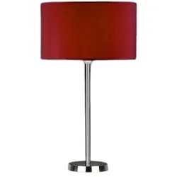 Tischleuchte SIMPLE ROUND, rot, H:45cm