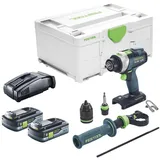 Festool TPC 18/4 I-Basic inkl. 2 x 4,0 Ah + Schnellladegerät + Systainer