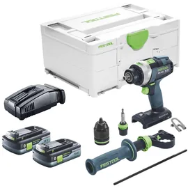Festool TPC 18/4 I-Basic inkl. 2 x 4,0 Ah + Schnellladegerät + Systainer
