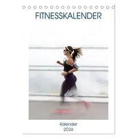 Calvendo Fitnesskalender (Tischkalender 2026 DIN A5 hoch), CALVENDO Monatskalender: