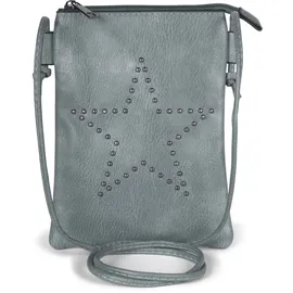 Stylebreaker Mini Bag Umhängetasche Polyester Blue