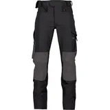 DASSY Impax Stretch-Arbeitshose schwarz/anthrazitgrau