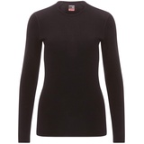 Icebreaker 260 Tech Crew Merino Langarm-baselayer - Black - L