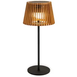 new garden LED-Außentischleuchte Okinawa Bambus Braun 36 cm