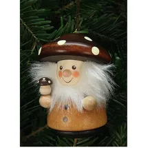 Christian Ulbricht Baumbehang Wackelmännchen Pilzmännle natur 7,8 cm