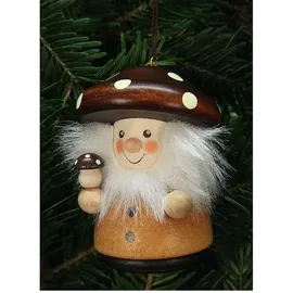 Christian Ulbricht Baumbehang Wackelmännchen Pilzmännle natur 7,8 cm