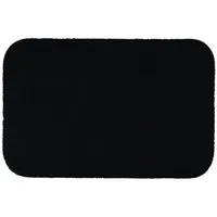 Rhomtuft Aspect Schwarz 60 x 90 cm