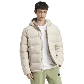 adidas Helionic Hooded Daunenjacke Herren beige S
