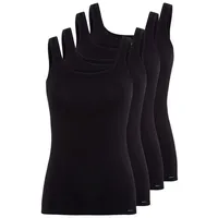 SKINY 4er Pack Tank Top in black | Gr.: