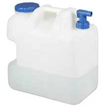 Relaxdays Wasserkanister 25 l blau/weiß 37,5 cm x 36,5 cm x 22 cm