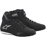 Alpinestars Sektor Road/Reitschuh für Herren, Größe 48, Schwarz/Weiß, schwarz/weiß, 47.5 EU - 49 EU