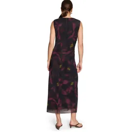 Zero A-Linien-Kleid Schwarz/Rot 42
