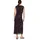 Zero A-Linien-Kleid Schwarz/Rot 42