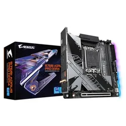 GIGABYTE B760I AORUS PRO DDR4 ITX Mainboard Sockel 1700 M.2/HDMI/DP/WIFI/BT