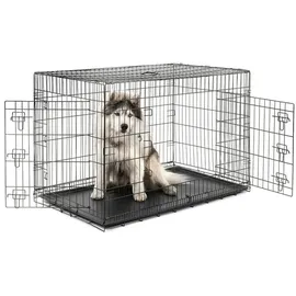 LIONTO Transportbox 122 x 75 x 81 cm Schwarz