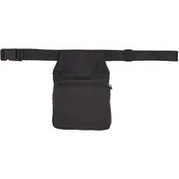 Leiber Gürteltasche mit Reißverschluß schwarz, Gr. 34