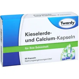 Twardy Kieselerde und Calcium Kapseln 60 St.