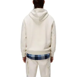 Napapijri Sweatshirt blau/orange/schwarz M