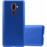 Cadorabo Schutzhülle für Nokia 7 PLUS Hülle in Blau Handyhülle TPU Silikon Etui Cover Case