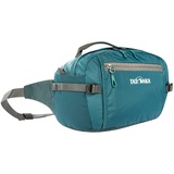 Tatonka Hip Bag M - Große Hüfttasche mit Reißverschlussfach, elastischer Seitentasche und Einer Fronttasche mit Schlüsselhalter (Teal Green)