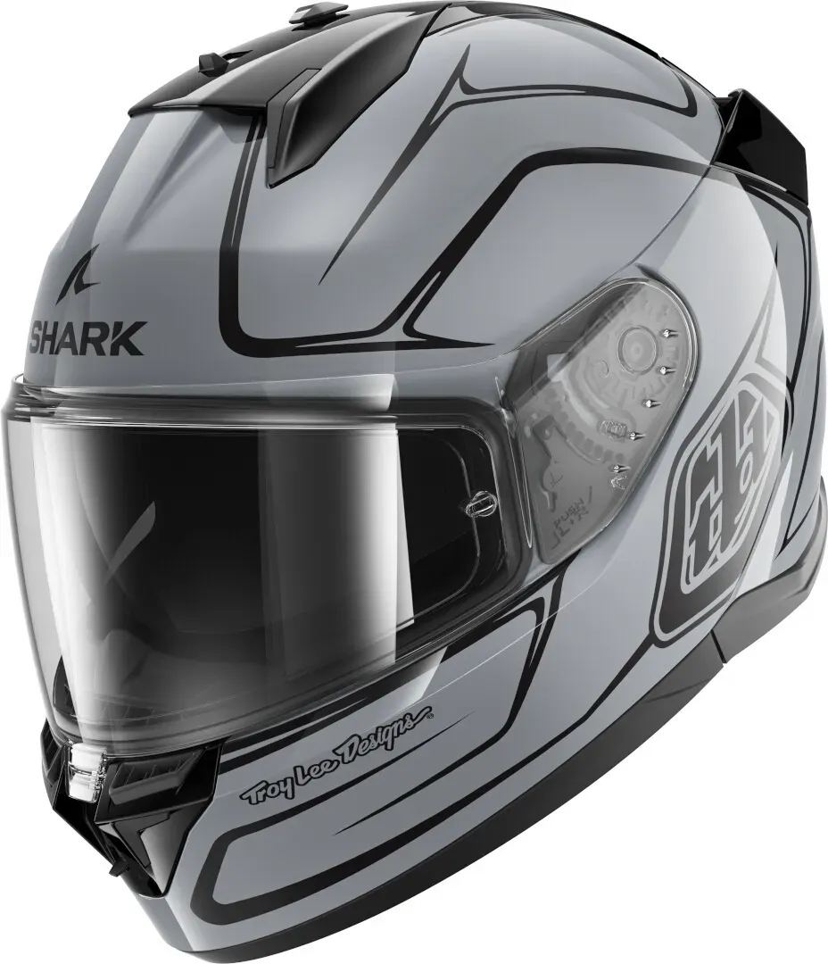 Shark D-Skwal 3 Drone Helm, zwart-zilver, XS Voorman